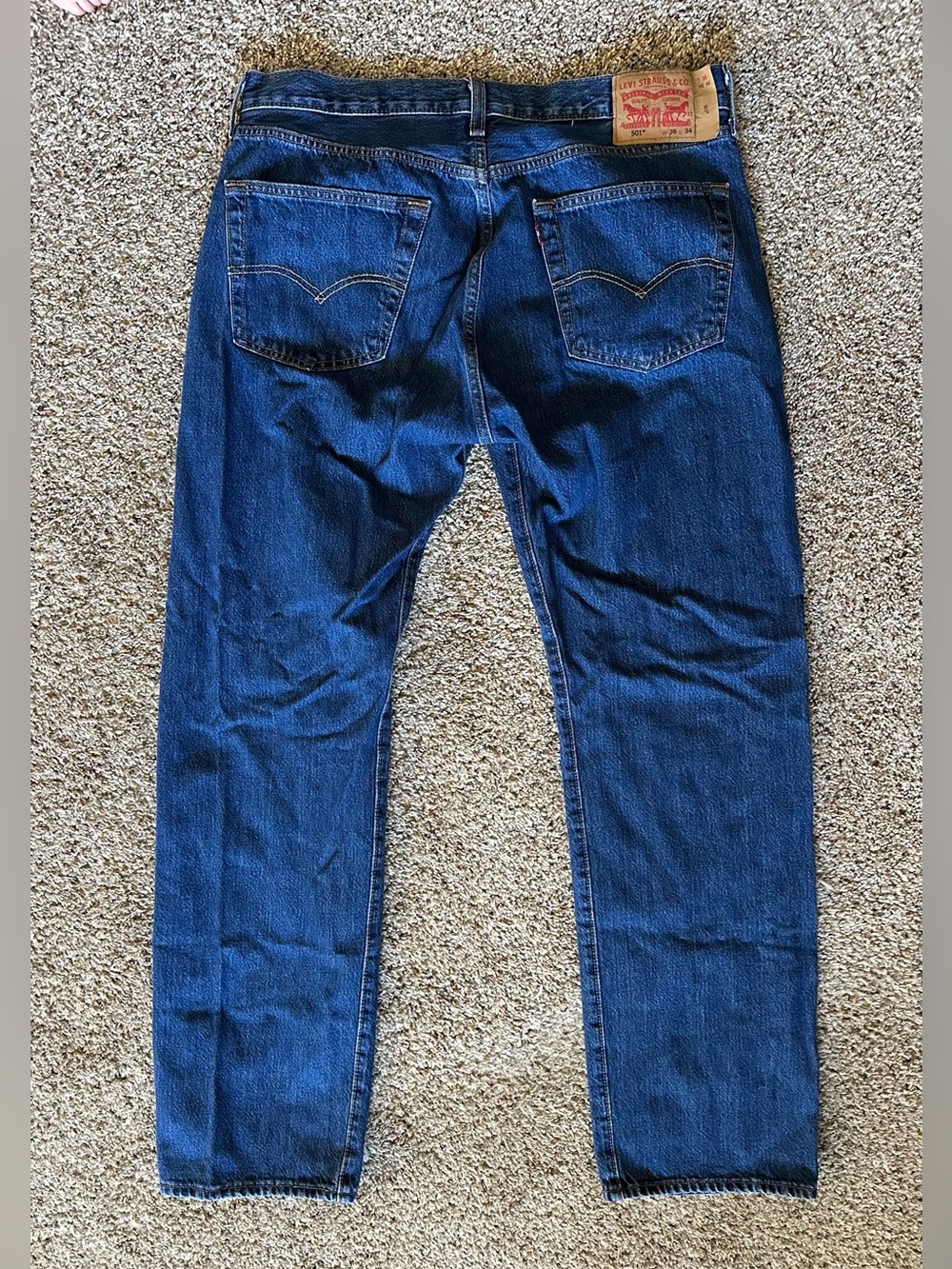 NWOT Levi Strauss 501 Jeans 36x34